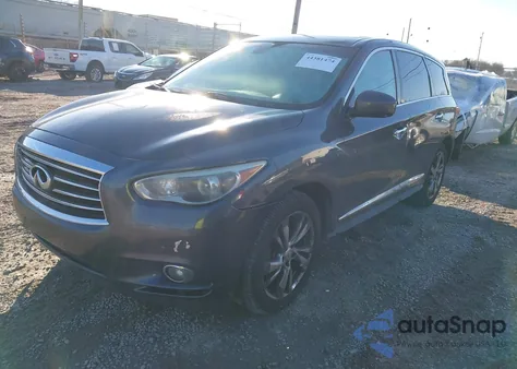 2013 Infiniti Jx35 z USA, uszkodzony, nr VIN 5N1AL0MN1DC300521